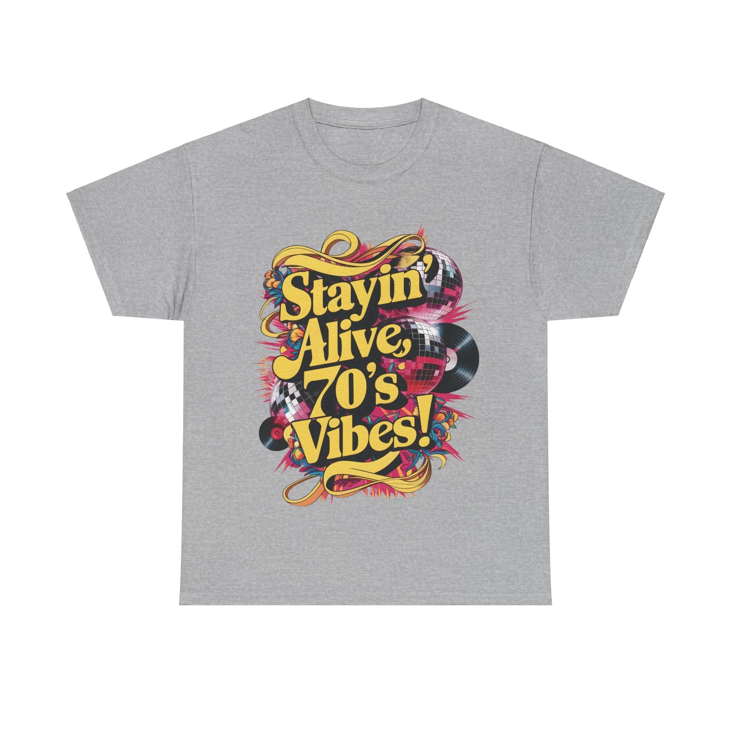 Stayin Alive: 70's Vibes T-Shirt #1