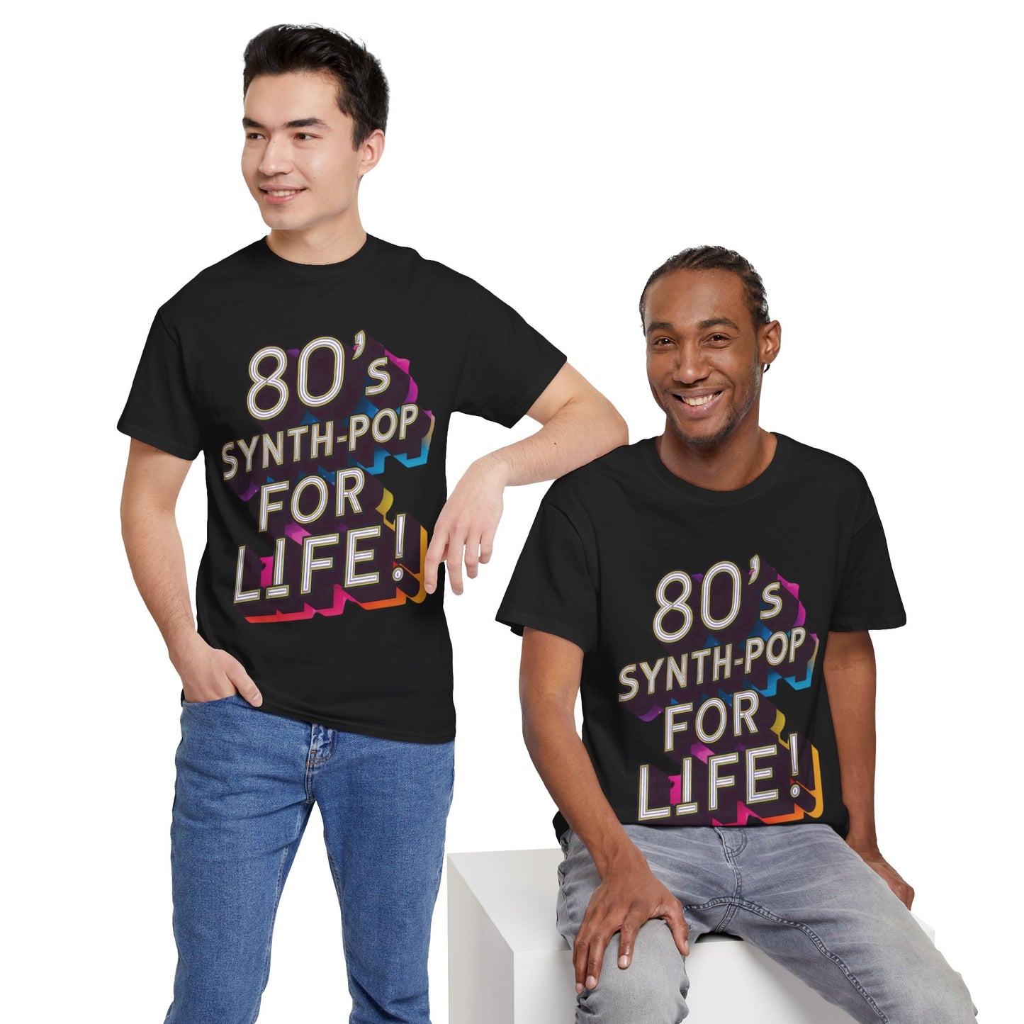 80's SynthPop For Life! T-Shirt #1