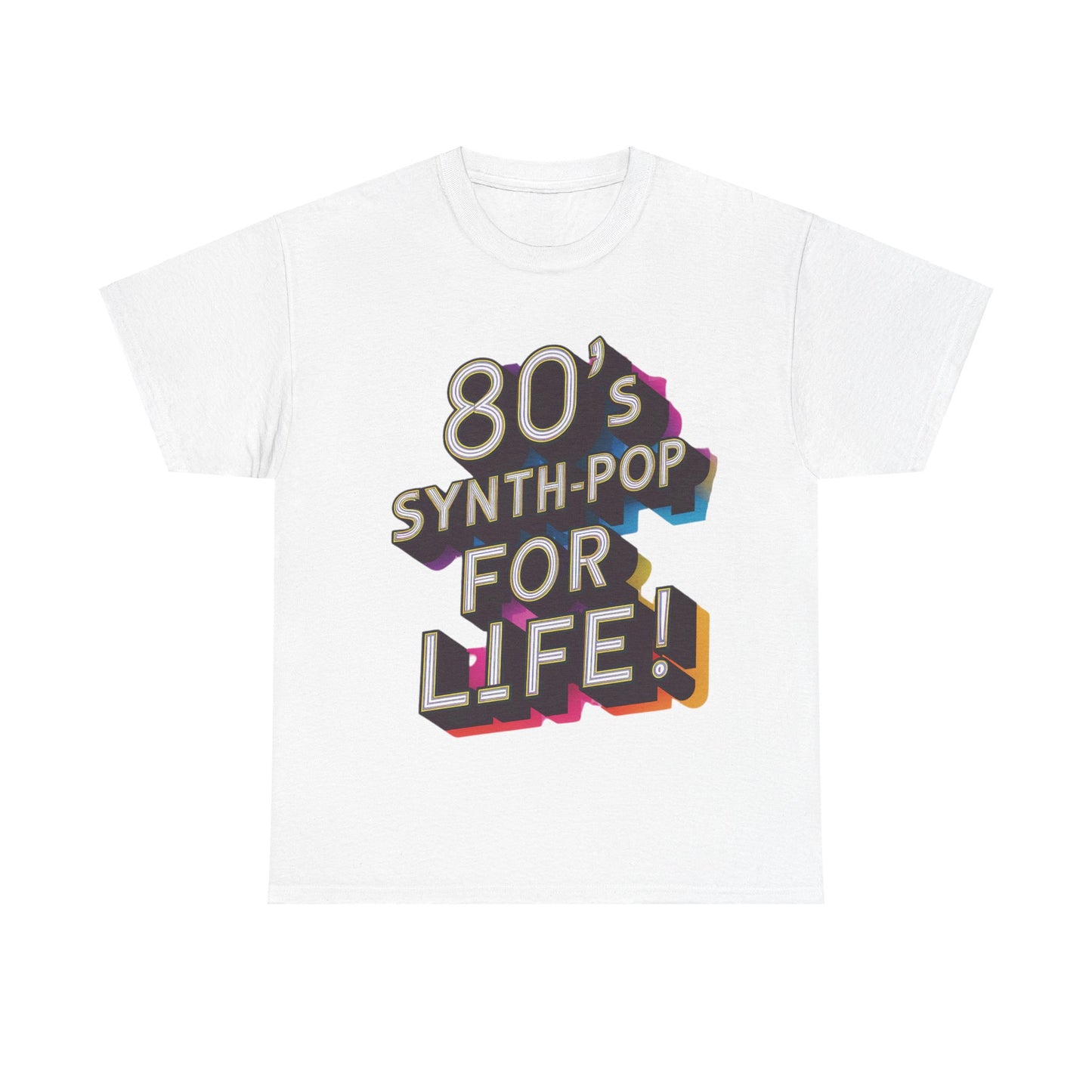 80's SynthPop For Life! T-Shirt #1