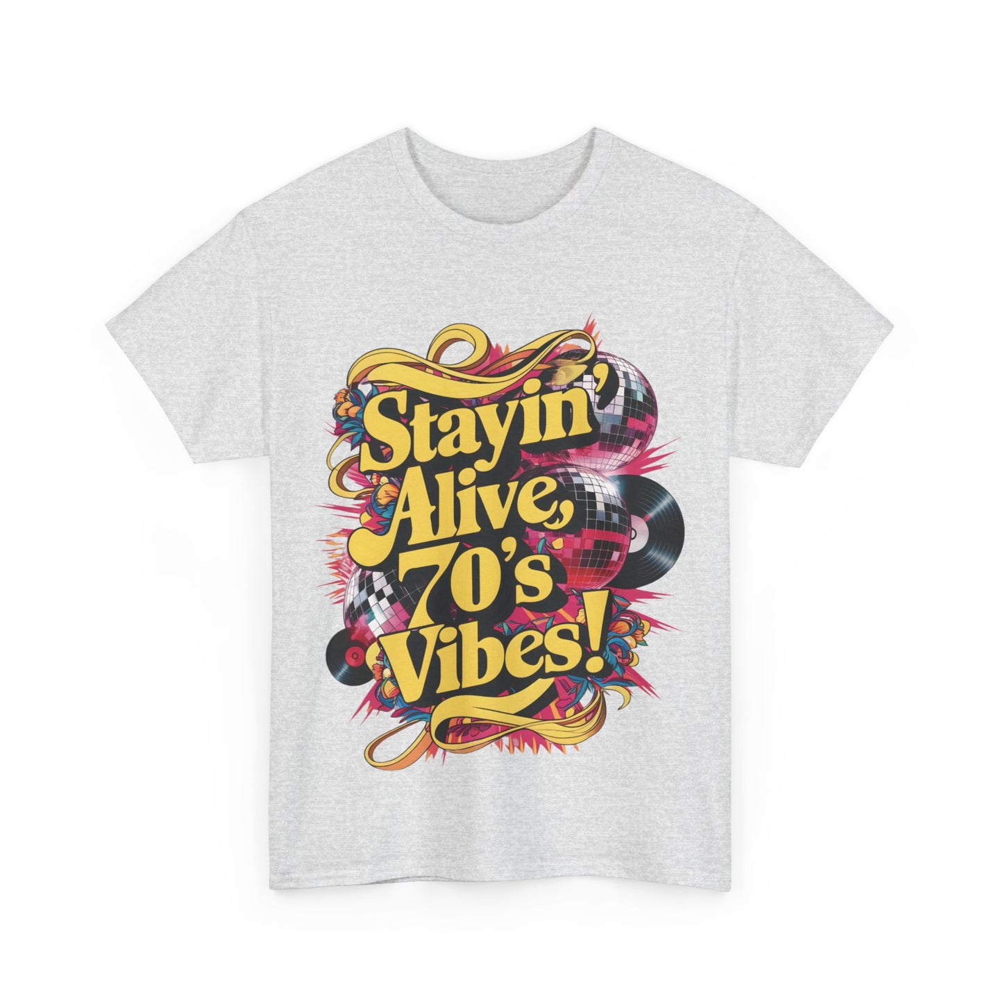 Stayin Alive: 70's Vibes T-Shirt #1