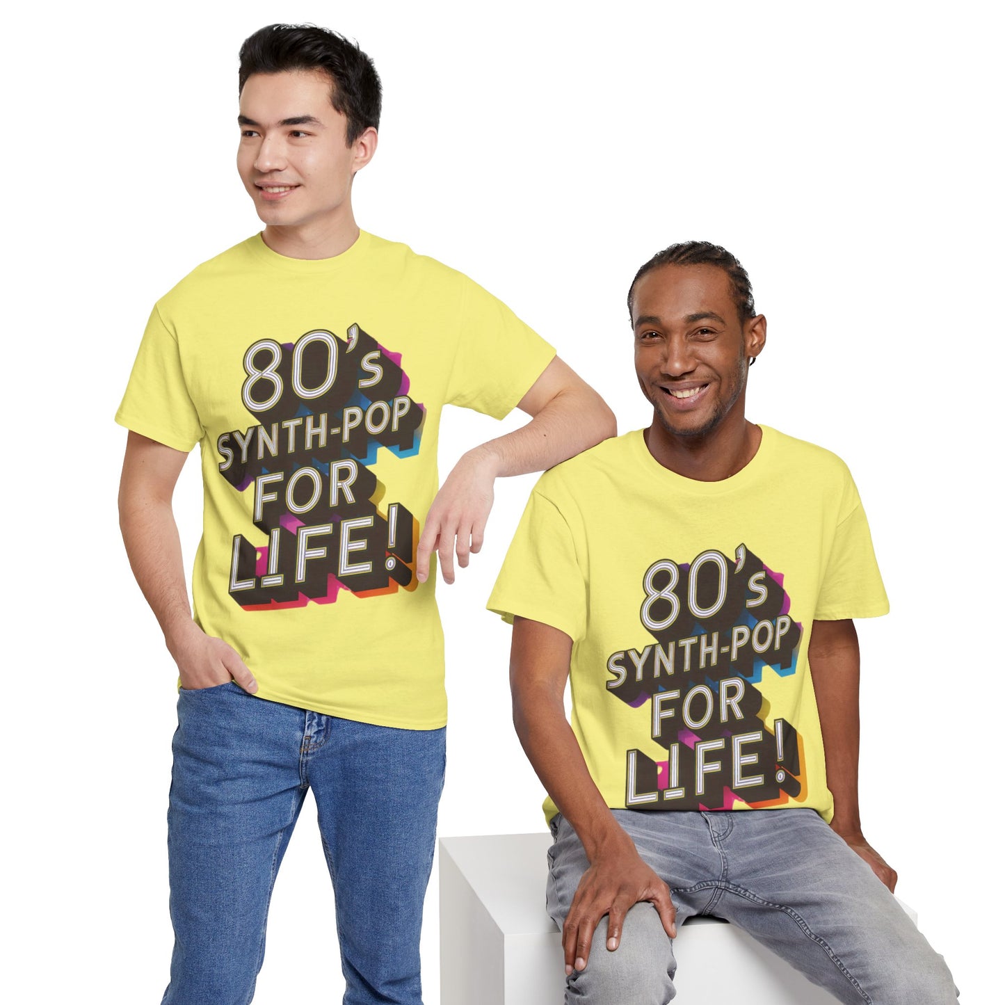 80's SynthPop For Life! T-Shirt #1