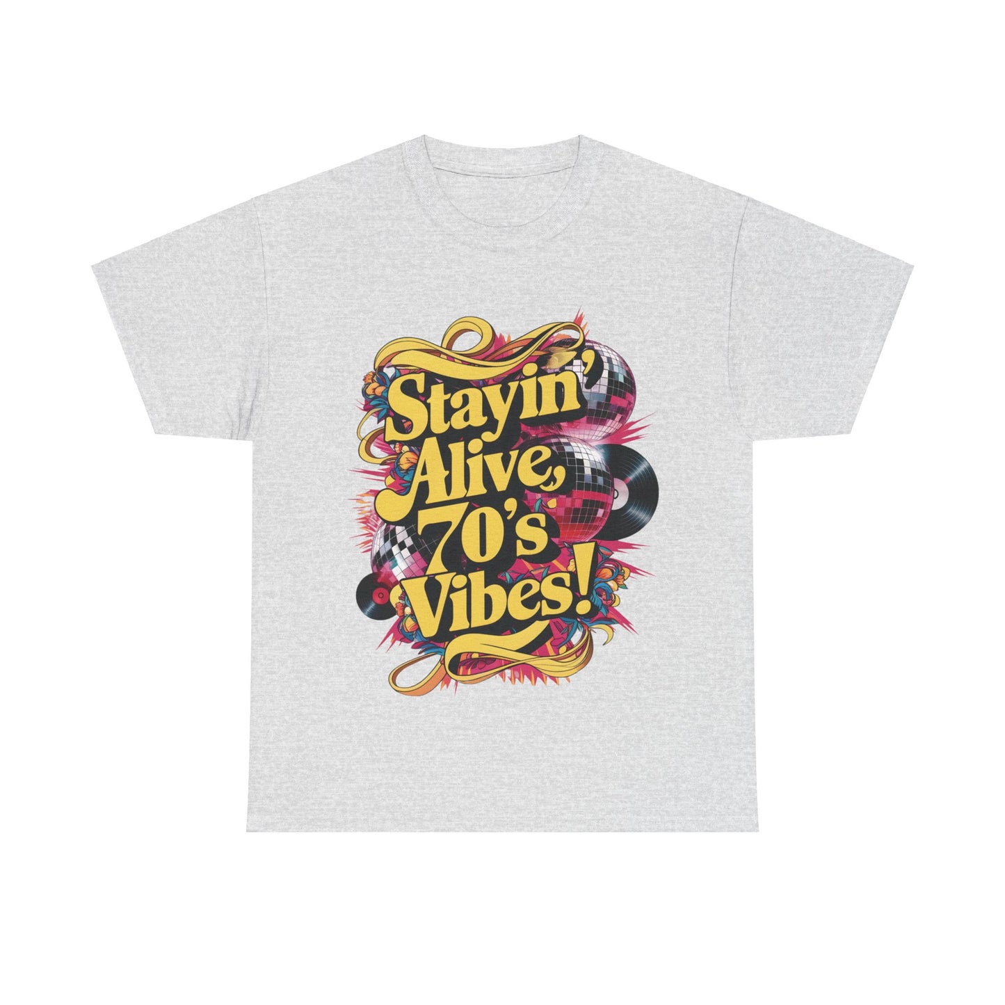 Stayin Alive: 70's Vibes T-Shirt #1