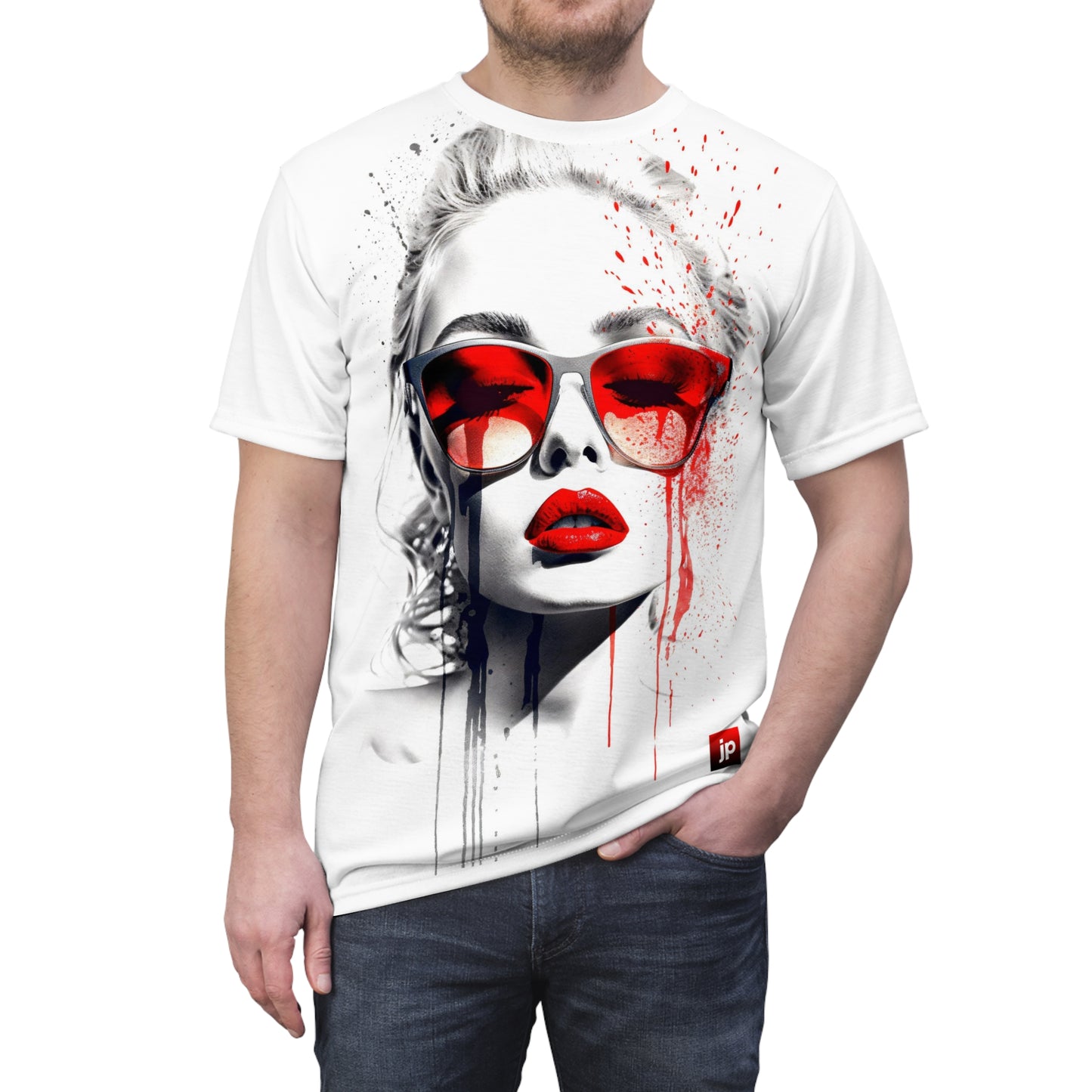 JP - Crying Lady - All Over Shirt