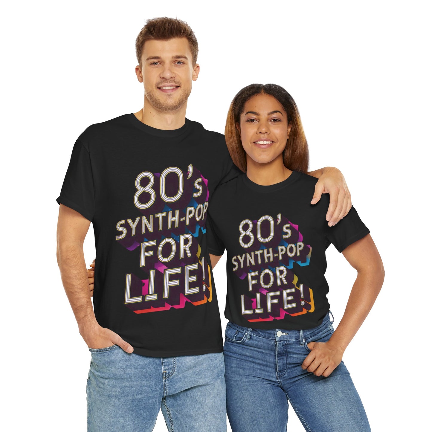 80's SynthPop For Life! T-Shirt #1