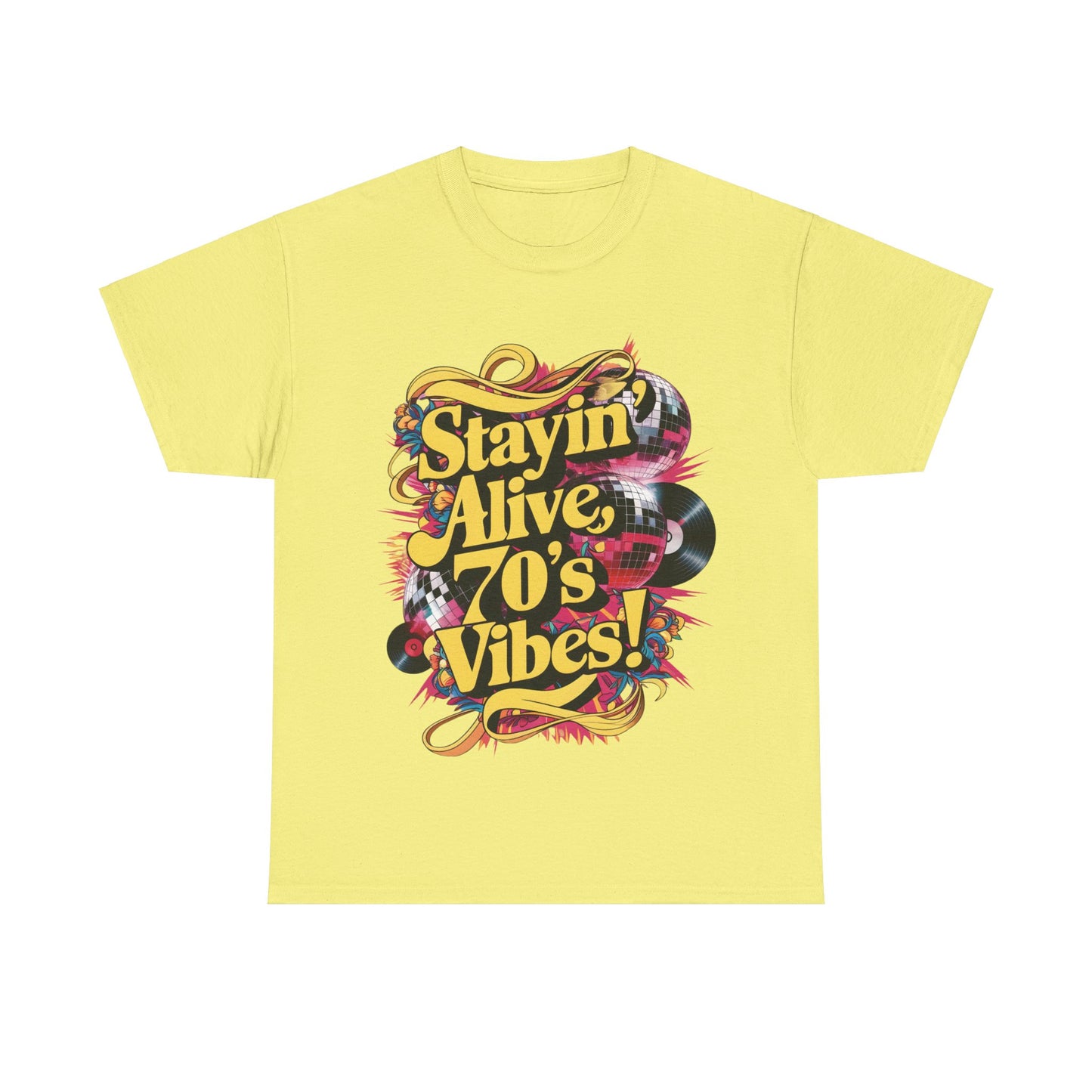 Stayin Alive: 70's Vibes T-Shirt #1