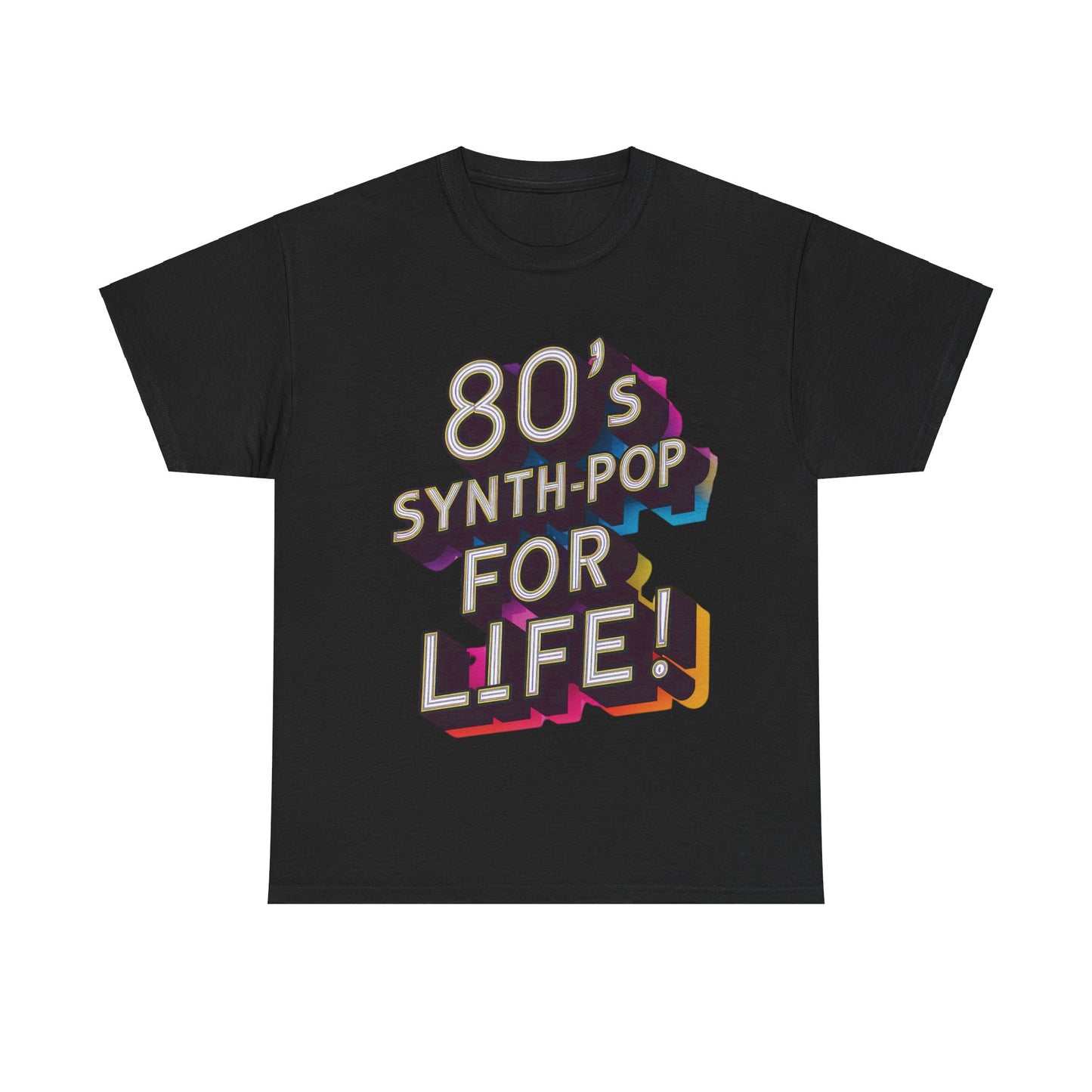 80's SynthPop For Life! T-Shirt #1