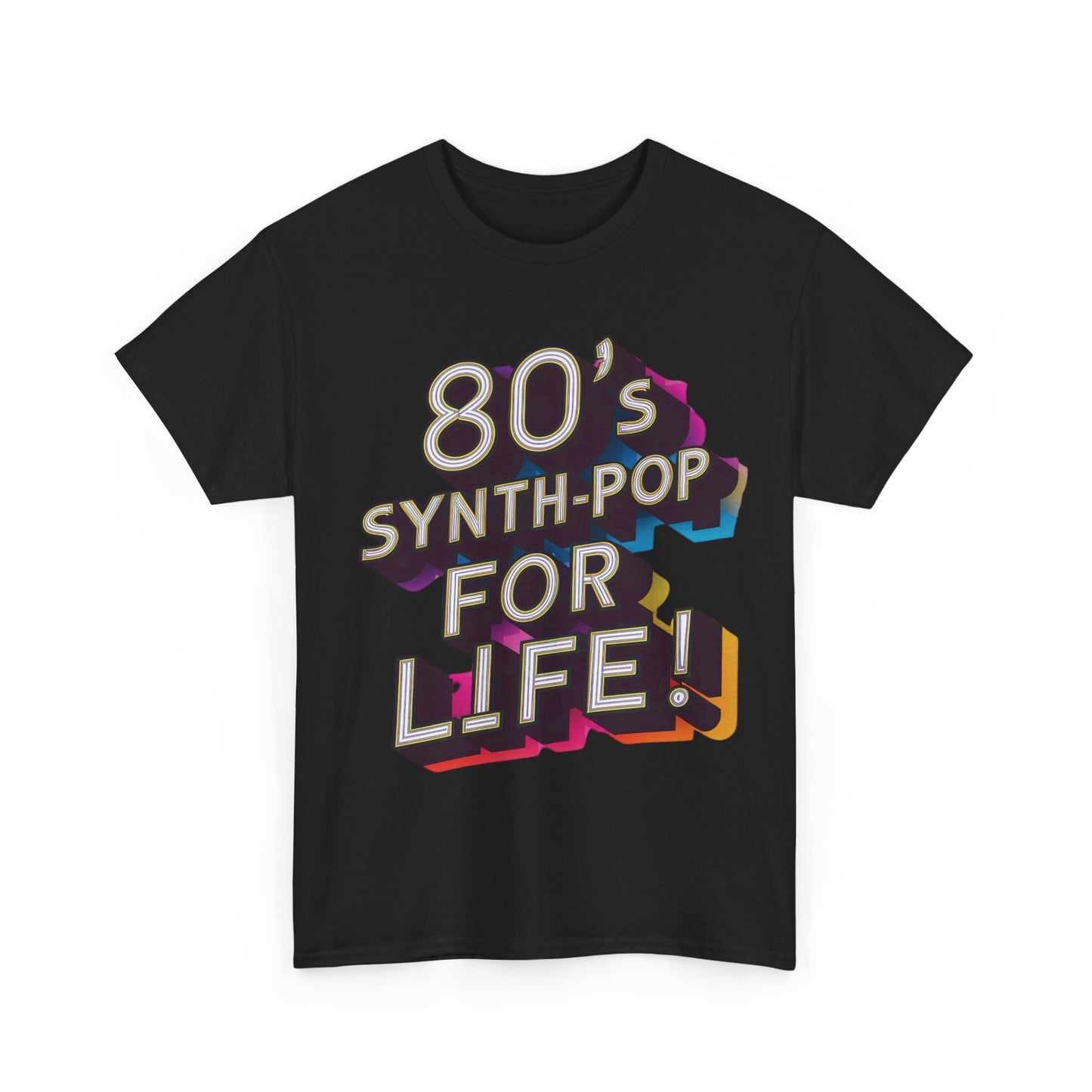 80's SynthPop For Life! T-Shirt #1