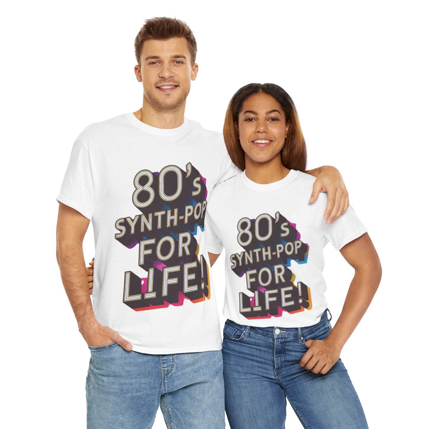 80's SynthPop For Life! T-Shirt #1