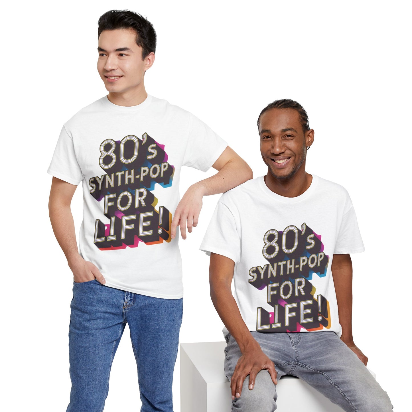 80's SynthPop For Life! T-Shirt #1