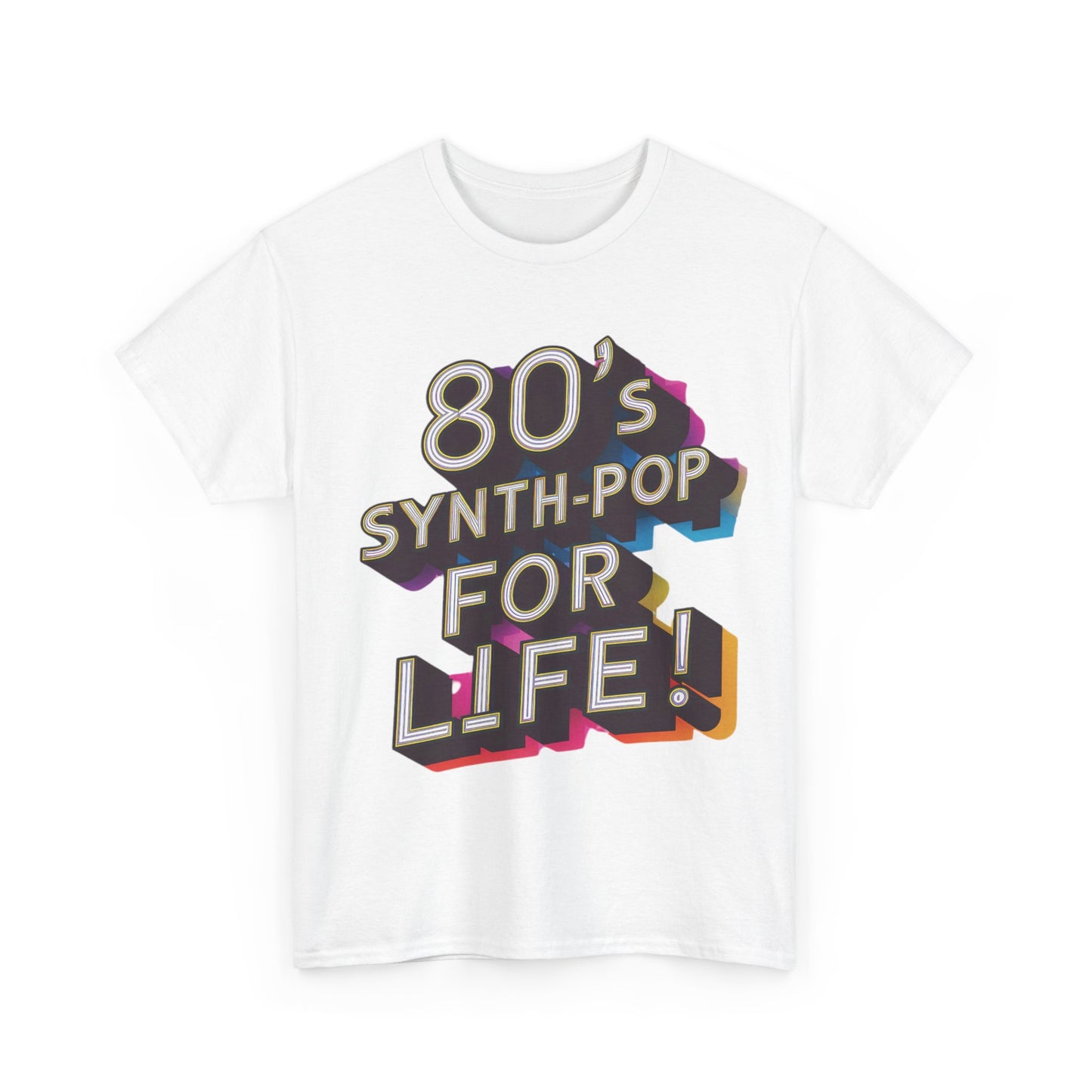 80's SynthPop For Life! T-Shirt #1