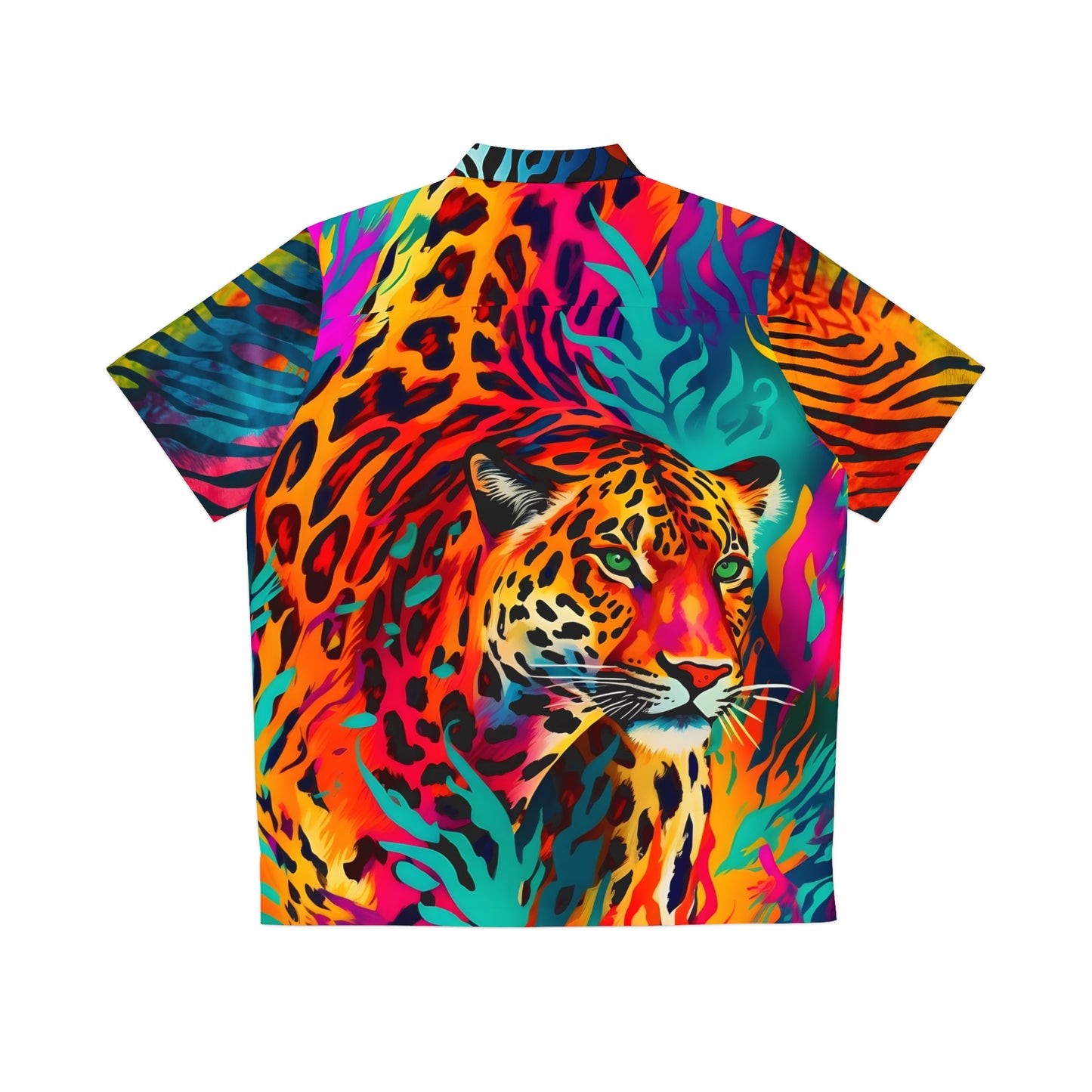 Tiger Print Tropical Shirt