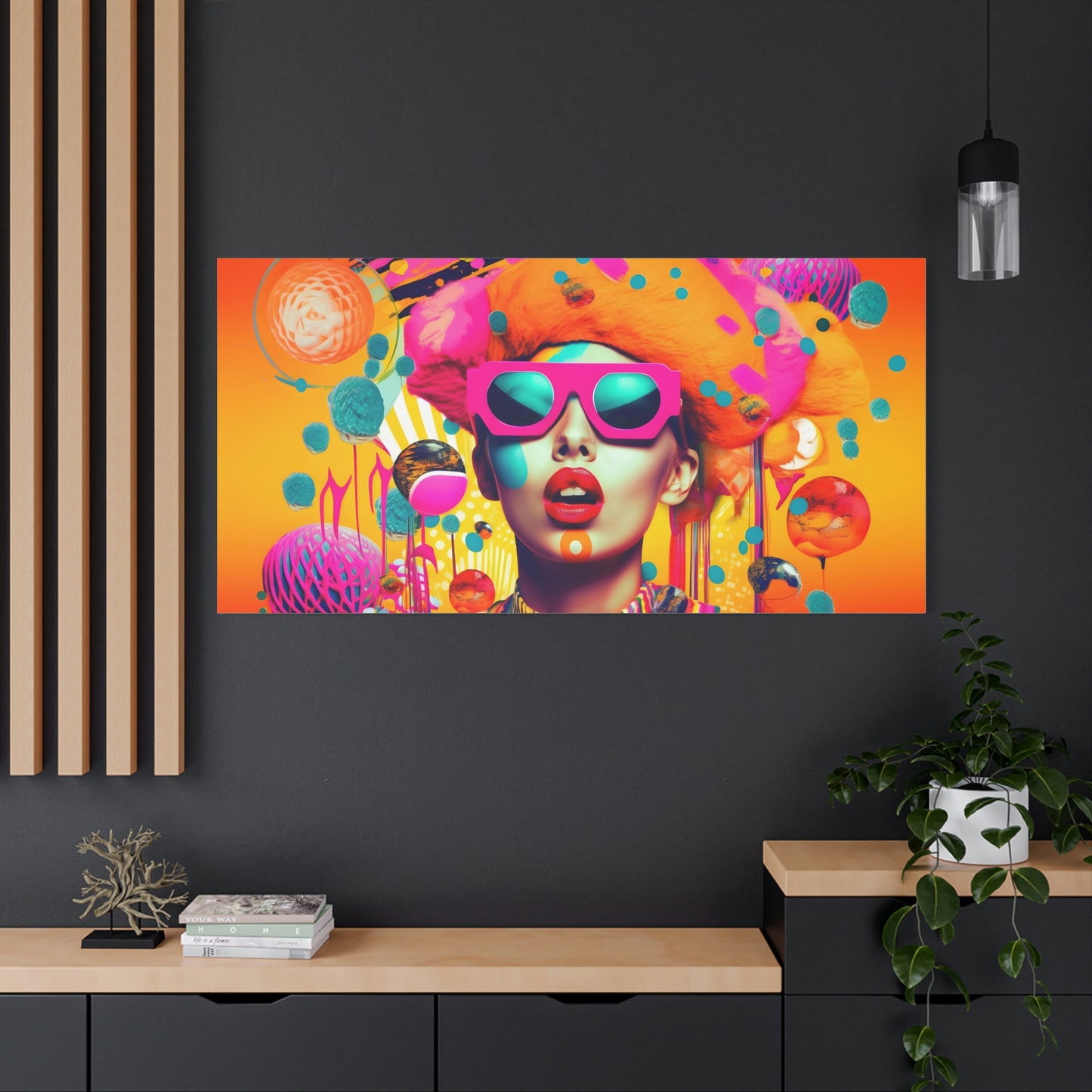 Pop Art Wall Decor for Living Rooms and Offices #17