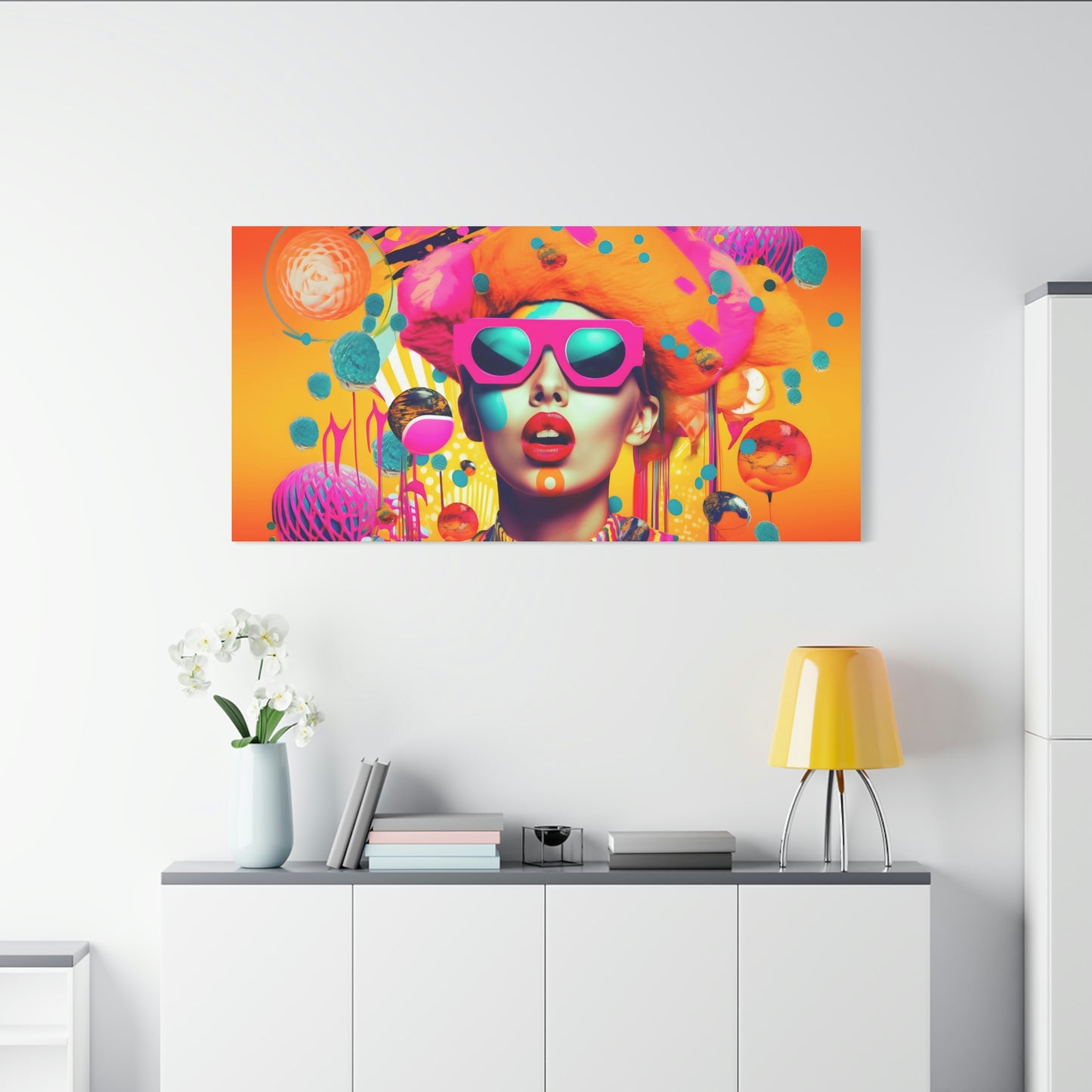 Pop Art Wall Decor for Living Rooms and Offices #17